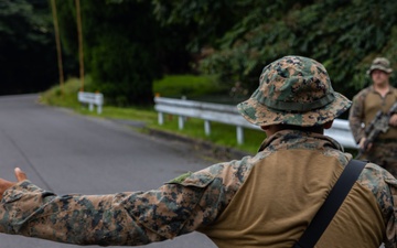 RD25 | 12th LCT Marines Rehearse Patrolling Techniques