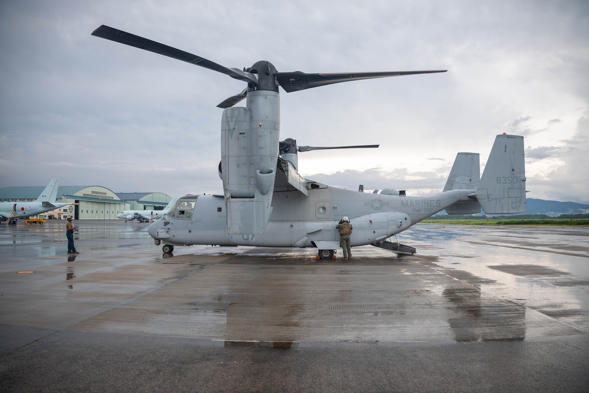 DVIDS - Images - MV-22B Ospreys depart JMSDF Kanoya, transport 3rd