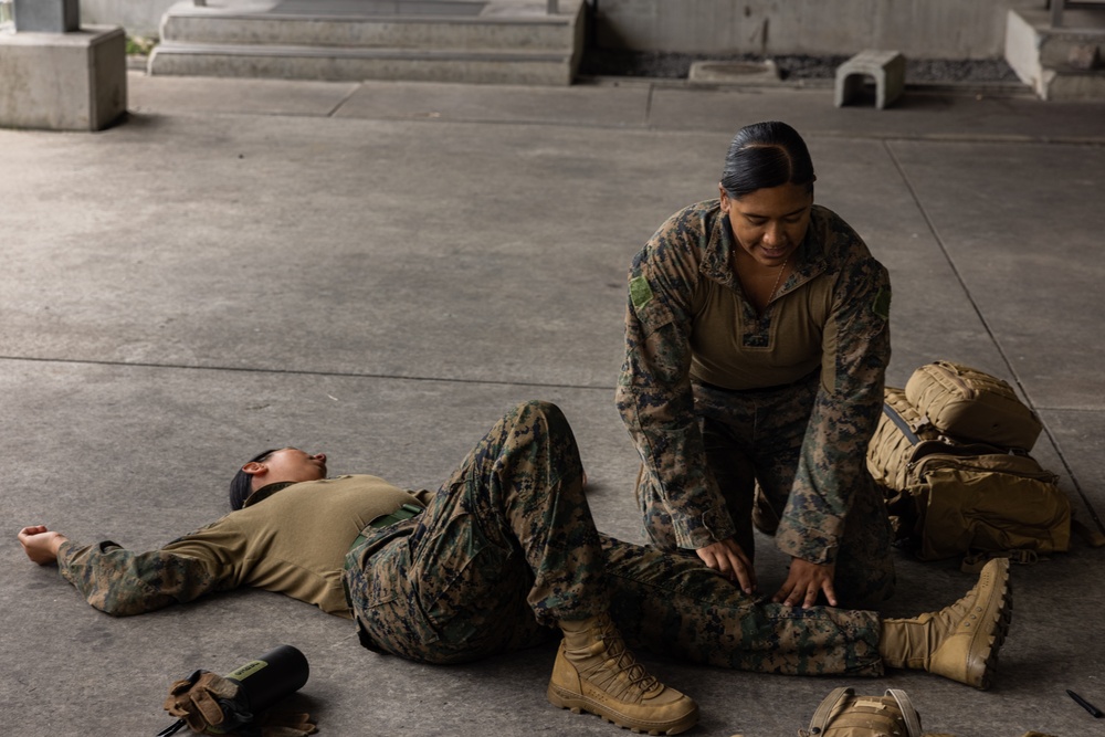 RD25 | 12th LCT Marines and Sailors Rehearse TCCC