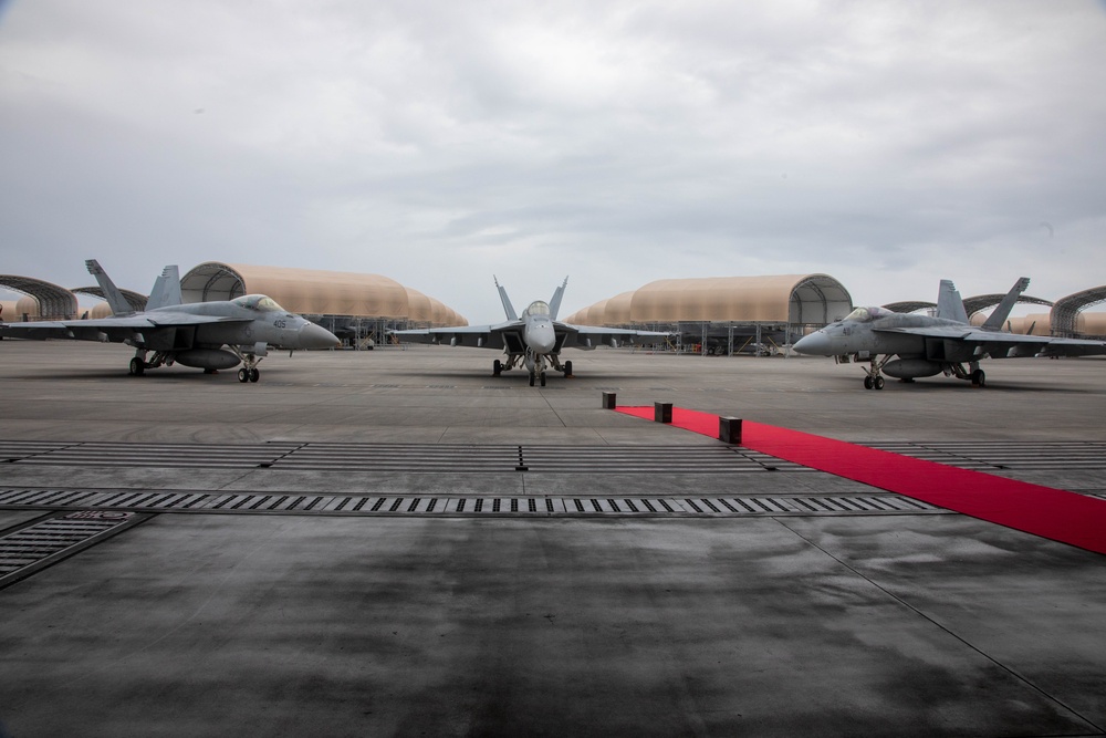 Strike Fighter Squadron (VFA) 195 Change of Command Ceremony