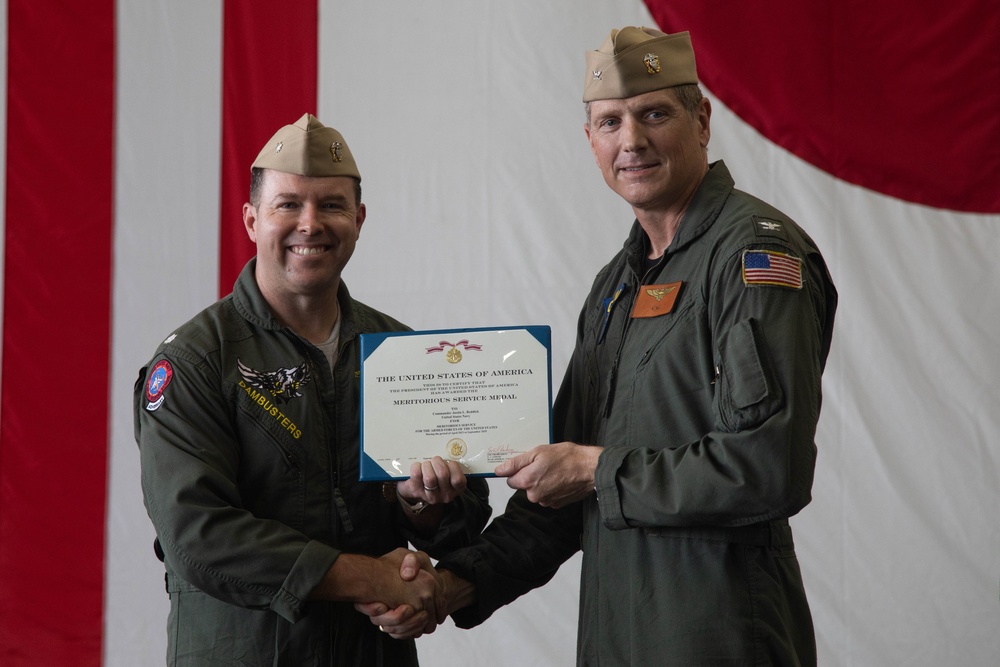 Strike Fighter Squadron (VFA) 195 Change of Command Ceremony