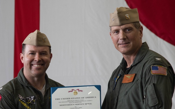 Strike Fighter Squadron (VFA) 195 Change of Command Ceremony