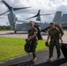 MV-22B Ospreys depart JMSDF Kanoya, transport 3rd Recon Bn. Marines in preparation for Resolute Dragon 25