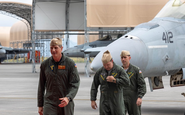 Strike Fighter Squadron (VFA) 195 Change of Command Ceremony