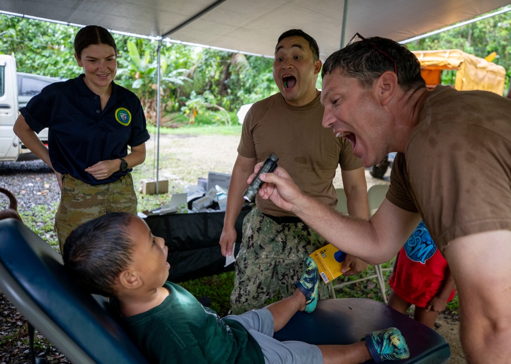Pacific Partnership 2025 Multinational Servicemembers conduct Medical and Dental Operations in Pohnpei, September 2025