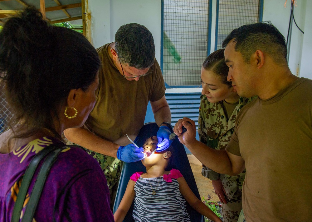 Pacific Partnership 2025 Multinational Servicemembers conduct Medical and Dental Operations in Pohnpei, September 2025