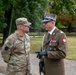 U.S. commander speaks with Polish officer Brig. Gen. Krzysztof Knut