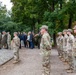 Soldiers observe 9/11 ceremony in formation