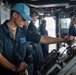 USS Blue Ridge LCC 19 departs Yokosuka, Japan