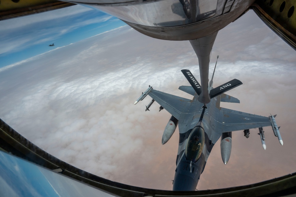 Rafales and Falcons in USCENTCOM