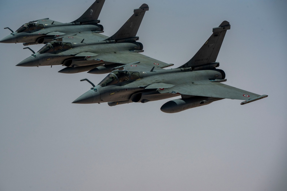 Rafales and Falcons in USCENTCOM