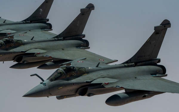 Rafales and Falcons in USCENTCOM