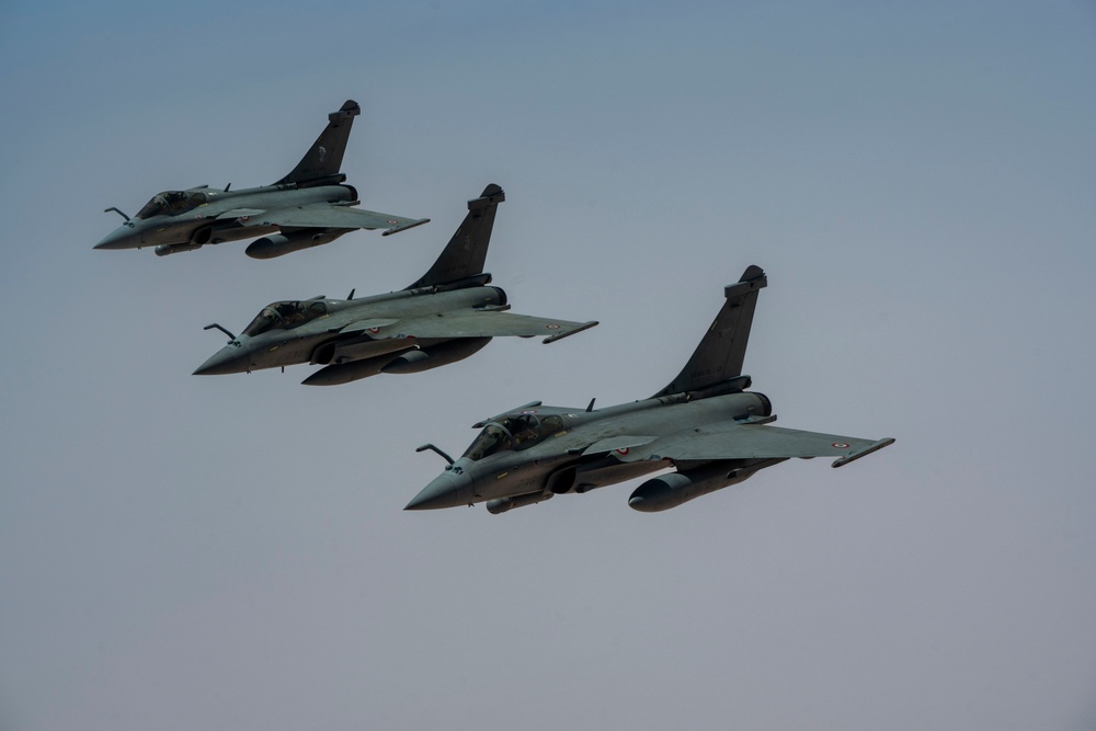 Rafales and Falcons in USCENTCOM