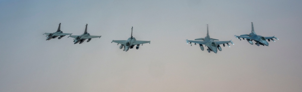 Rafales and Falcons in USCENTCOM
