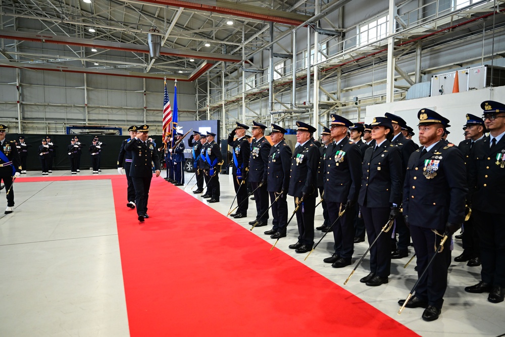 Aviano Air Base welcomes new ITAF commander