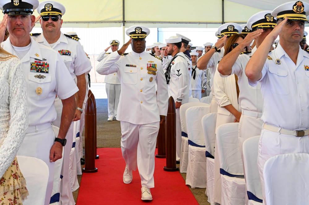NAVSTA Rota Destroyer Squadron 60 / Command Task Force 65 Change of Command Ceremony