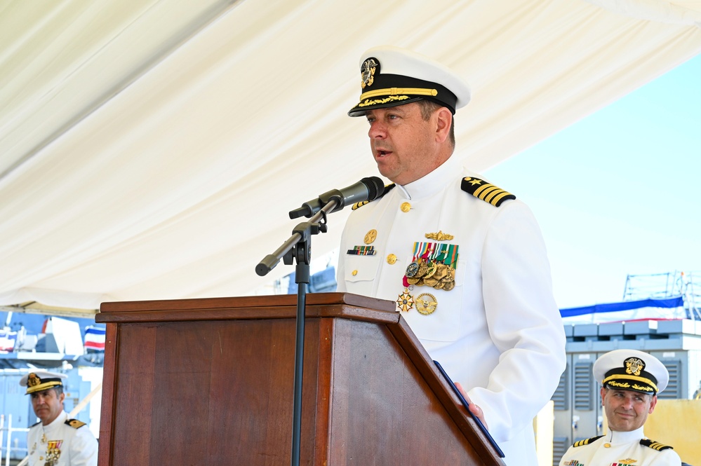 NAVSTA Rota Destroyer Squadron 60 / Command Task Force 65 Change of Command Ceremony