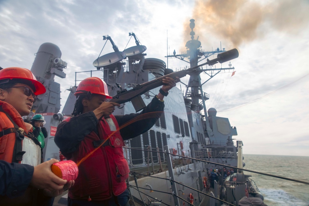 USS Winston S. Churchill Conducts Daily Operations