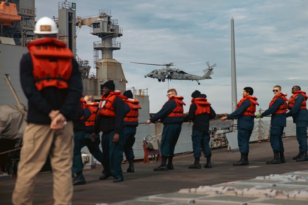 USS Winston S. Churchill Conducts Daily Operations