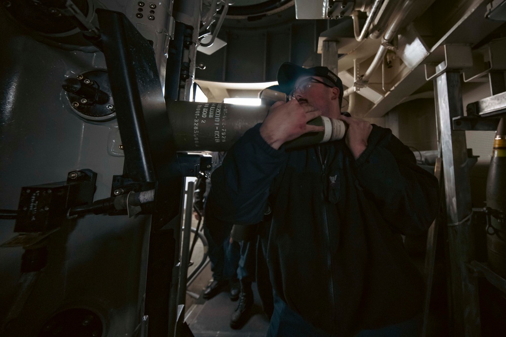 USS Winston S. Churchill Conducts Daily Operations
