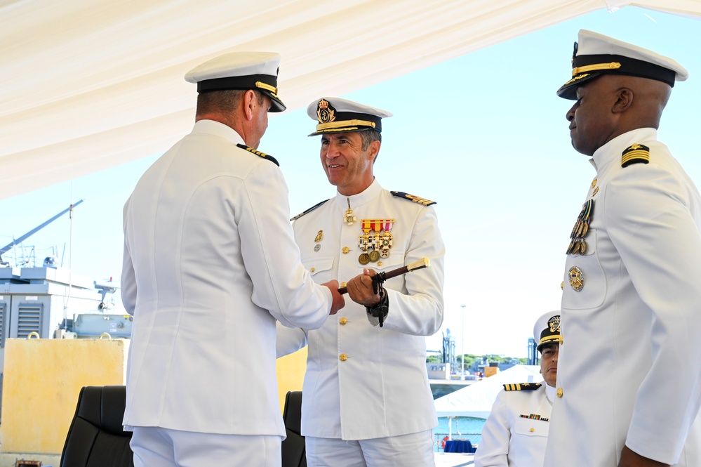 NAVSTA Rota Destroyer Squadron 60 / Command Task Force 65 Change of Command Ceremony