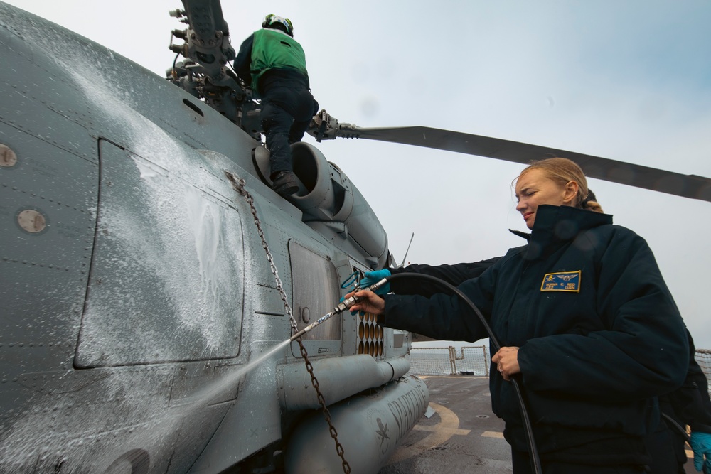USS Winston S. Churchill Conducts Daily Operations
