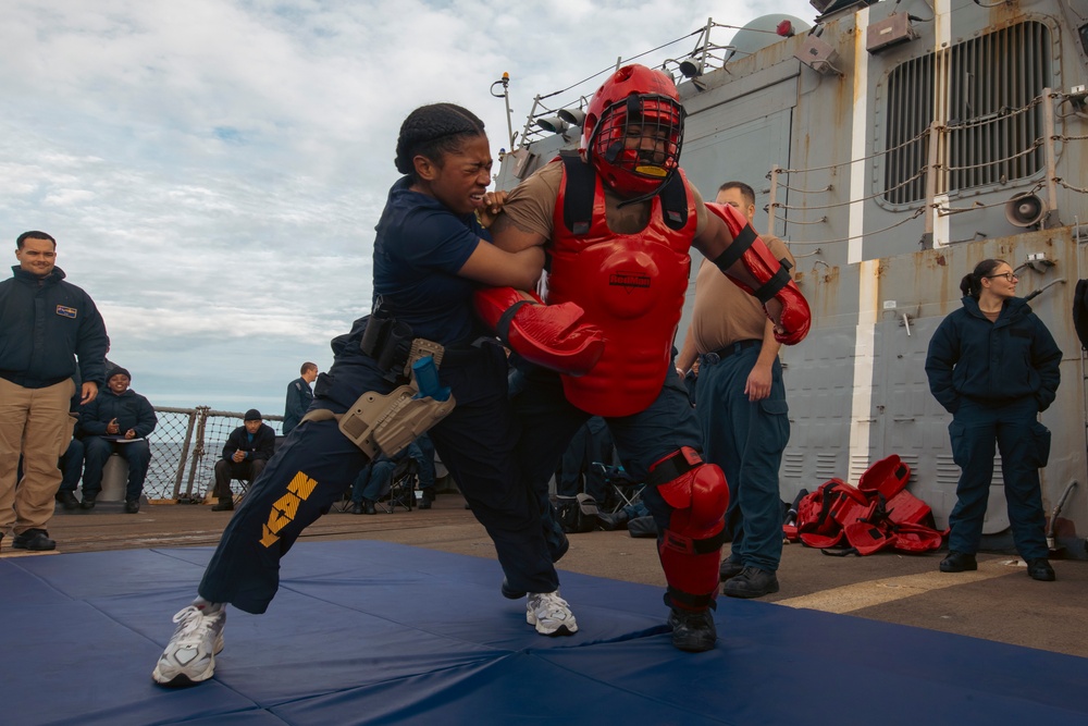 USS Winston S. Churchill Conducts Daily Operations
