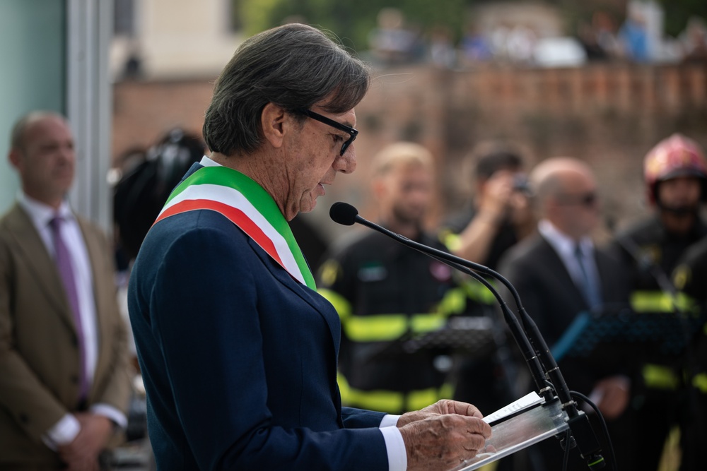 USAG-Italy honors 24th Anniversary of Sept. 11 attacks in Padua