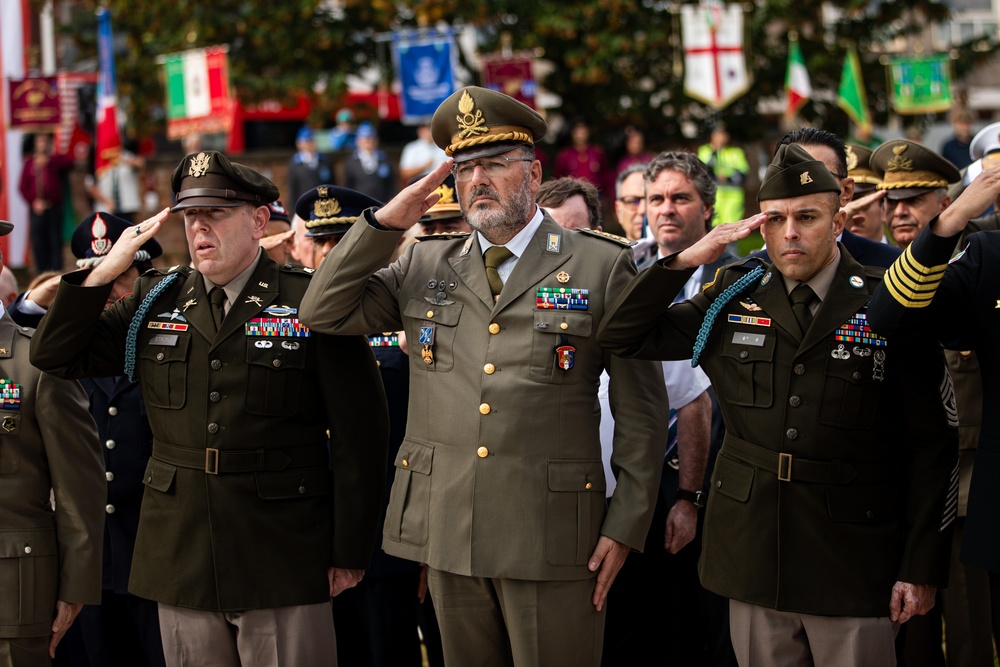 USAG-Italy honors 24th Anniversary of Sept. 11 attacks in Padua