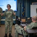USS Harvey C. Barnum Jr. (DDG 124) Chief Petty Officer Selects visit the Center for Service Support