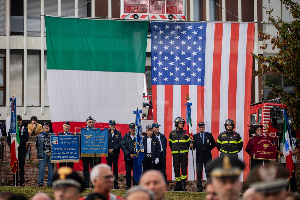 USAG-Italy honors 24th Anniversary of Sept. 11 attacks in Padua