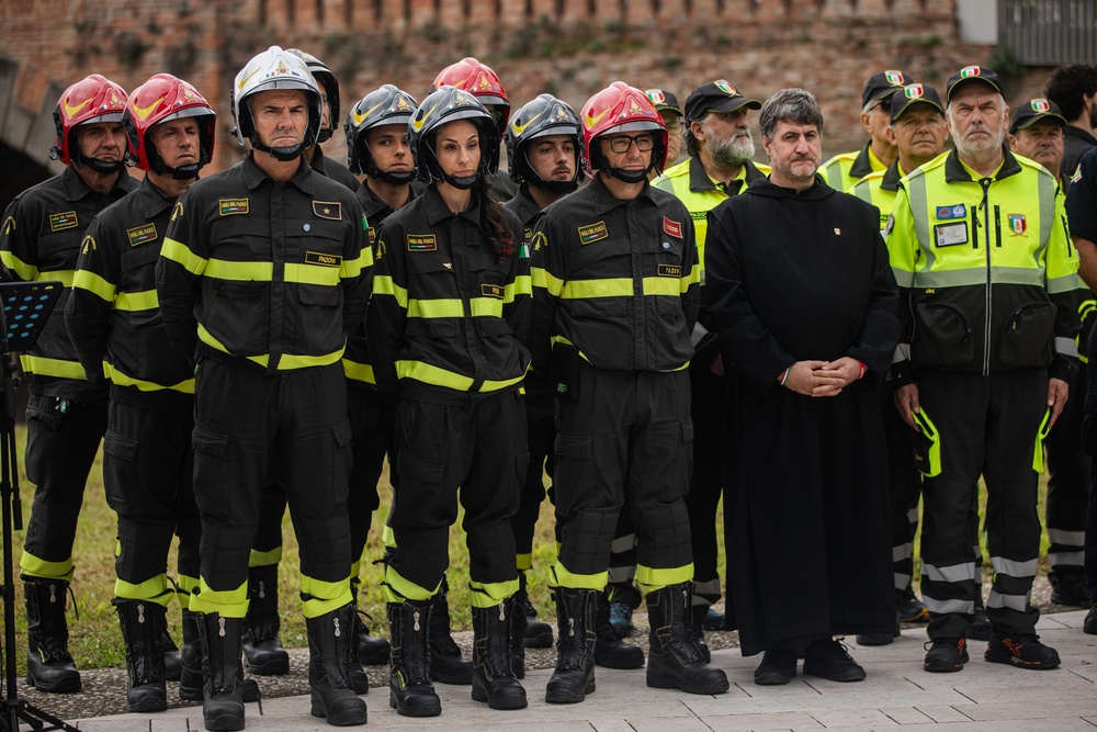 USAG-Italy honors 24th Anniversary of Sept. 11 attacks in Padua