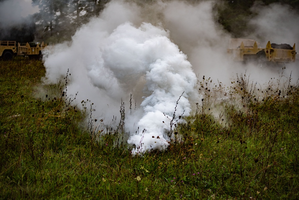 Simulated Chemical Attack at Saber Junction 25