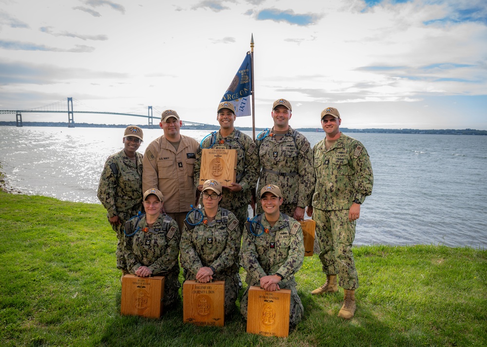 USS Harvey C. Barnum Jr. (DDG 124) Chief Petty Officer Selects visit the Center for Service Support