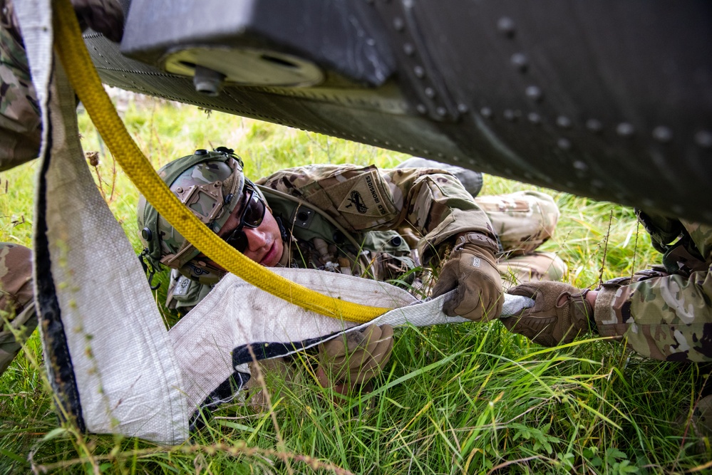 Falcon Team Assesses 2-501st Aviation’s DART Readiness at JMRC, Saber Junction 25