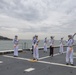 MARFORK Marines participate in at-sea cruise honoring 75th Anniversary of the Incheon Landing