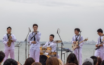 MARFORK Marines participate in at-sea cruise honoring 75th Anniversary of the Incheon Landing