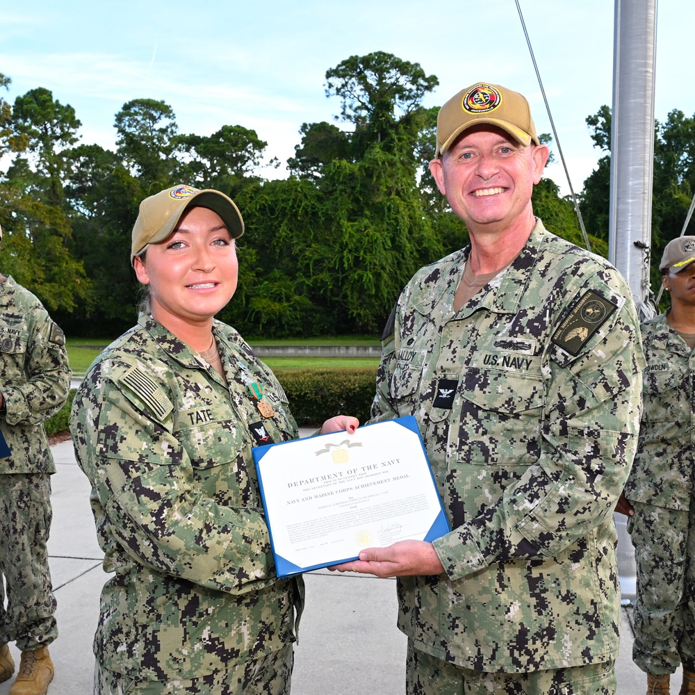 Awards Ceremony at Naval Hospital Jacksonville – September 12, 2025