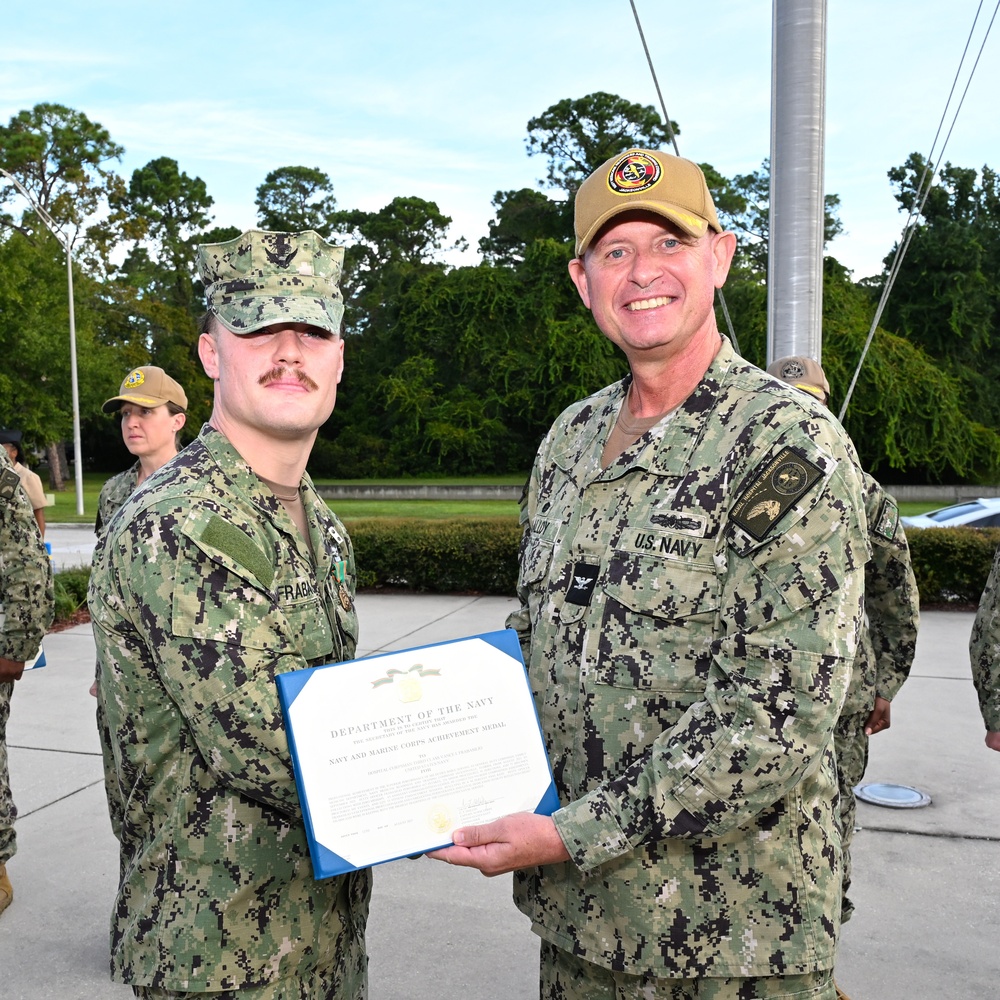Awards Ceremony at Naval Hospital Jacksonville – September 12, 2025