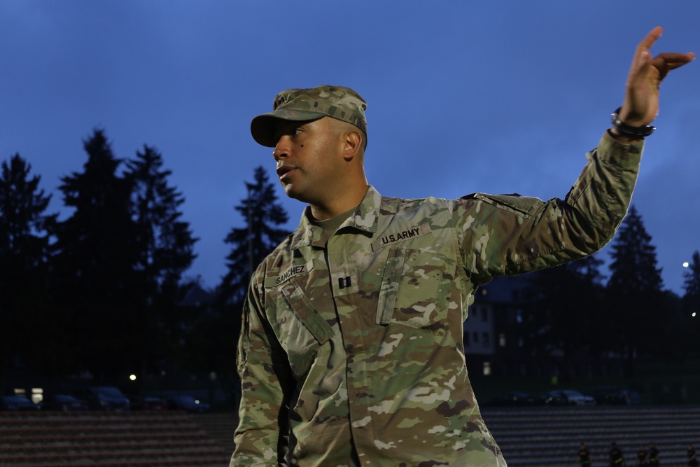 21st TSC Commanding General Joins 16th Sustainment Brigade for Tactical Fitness Challenge in Baumholder