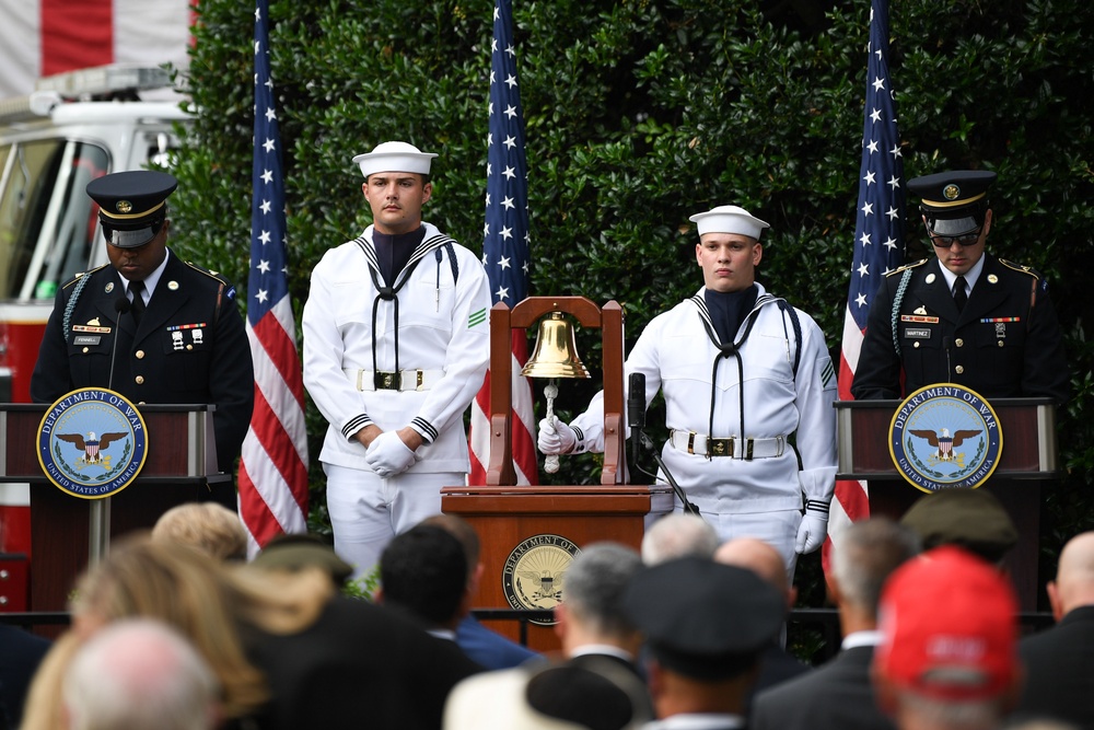 2025 National 9/11 Pentagon Memorial Ceremony