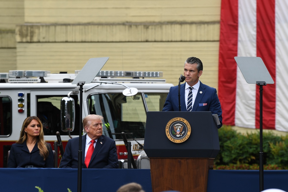 2025 National 9/11 Pentagon Memorial Ceremony