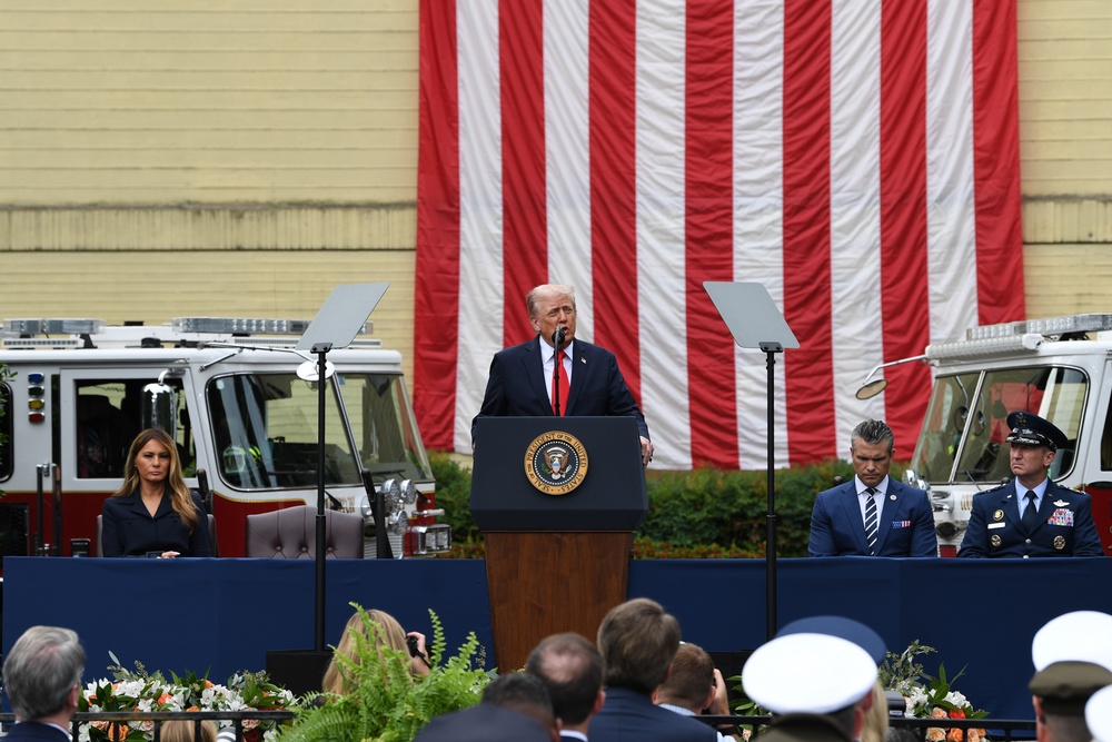 2025 National 9/11 Pentagon Memorial Ceremony
