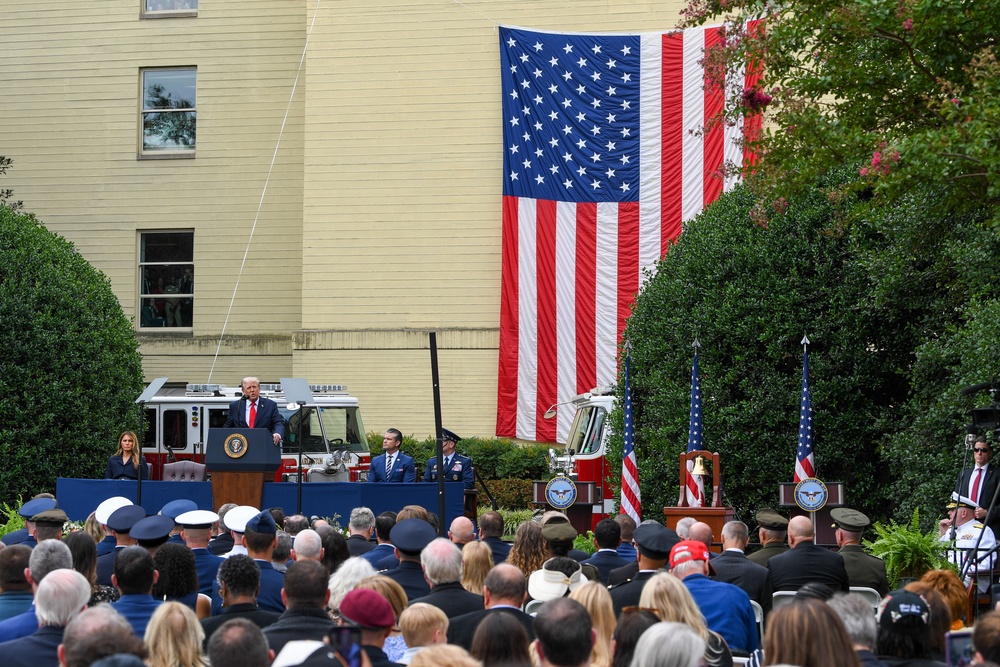2025 National 9/11 Pentagon Memorial Ceremony