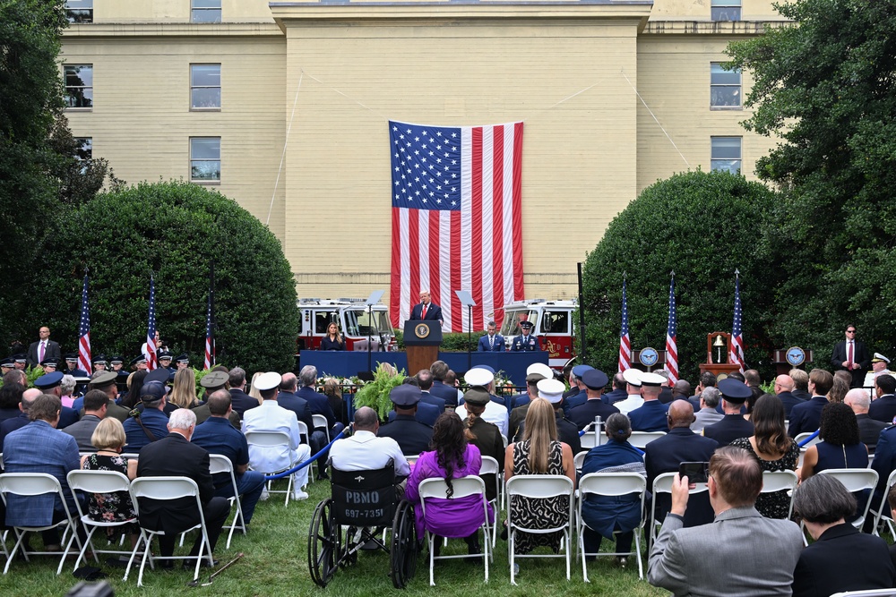 2025 National 9/11 Pentagon Memorial Ceremony