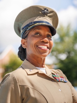 Lt. Col. Rhonda C. Martin: witness to USMC history during her 42 active-duty years