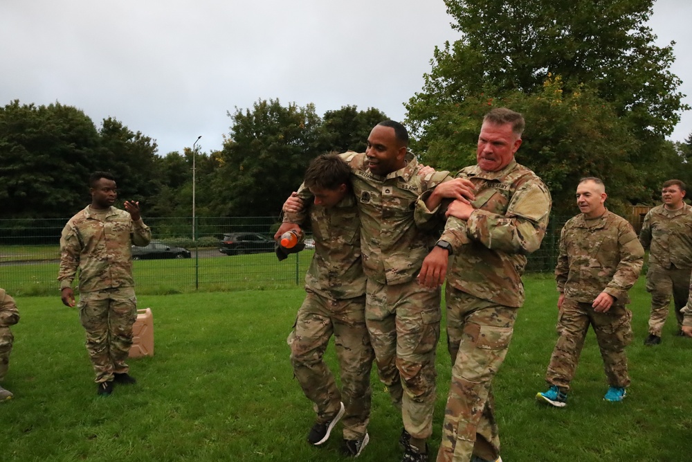 Strength in Unity: 16th Sustainment Brigade Soldiers Compete in Tactical Fitness Challenge