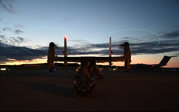 NATO partners perform evening refueling during Ex SOUTHERN GRIFFIN 25
