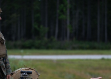 Marines with Infantry Training Battalion participate in a training event