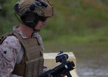 Marines with Infantry Training Battalion participate in a training event